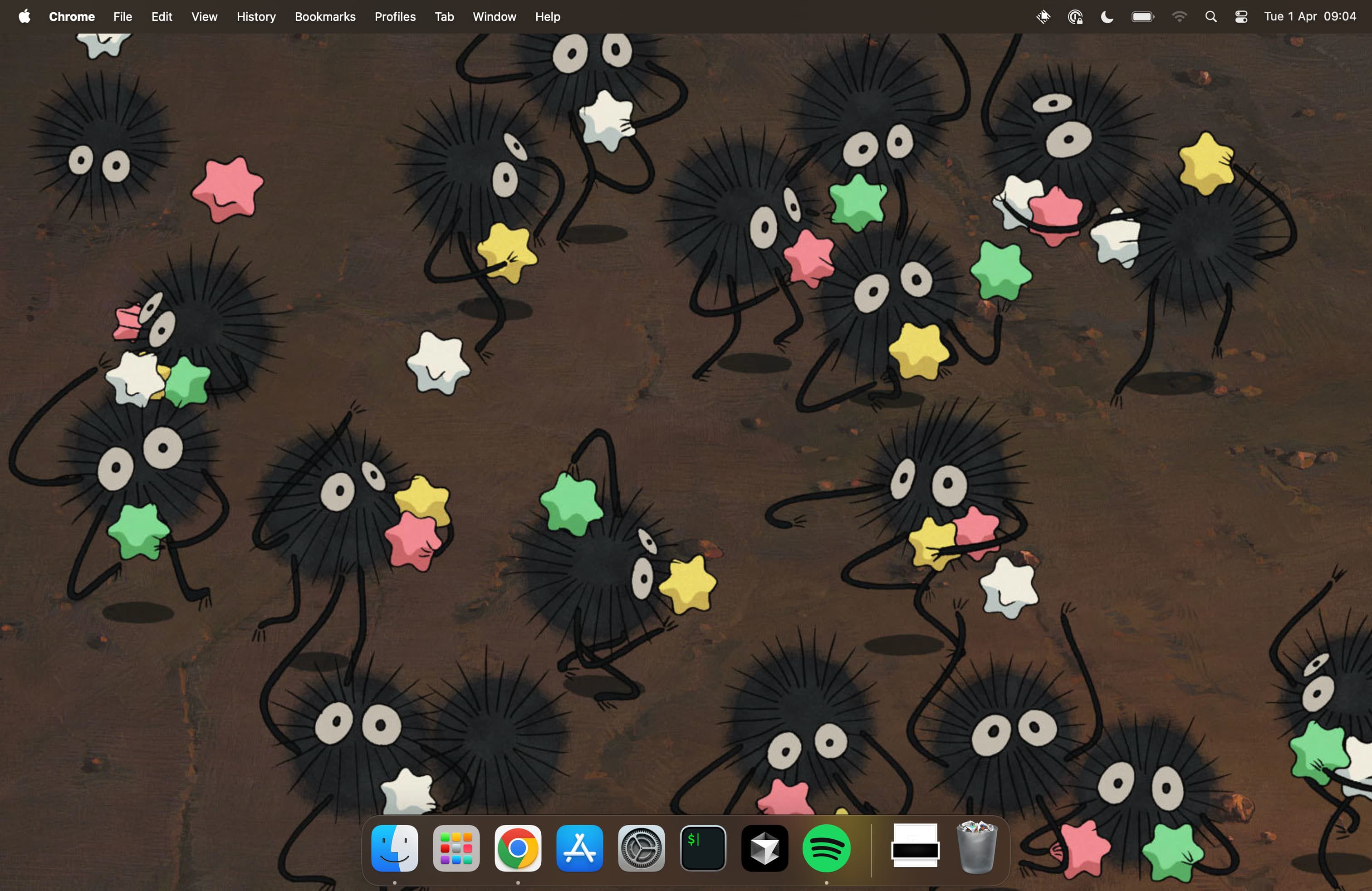 Isabella's desktop
